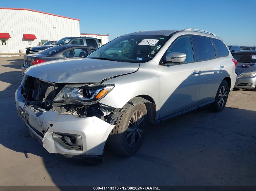 2018 Nissan Pathfinder Sl VIN: 5N1DR2MN8JC609390 Lot: 41113373