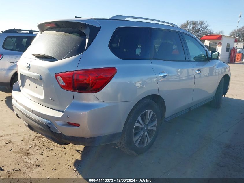 2018 Nissan Pathfinder Sl VIN: 5N1DR2MN8JC609390 Lot: 41113373