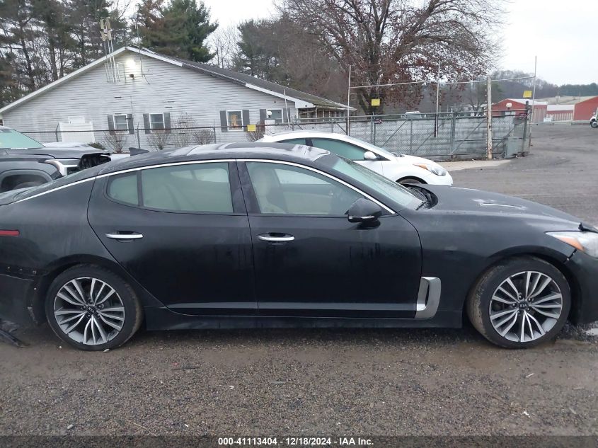 2018 Kia Stinger Premium VIN: KNAE25LAXJ6024576 Lot: 41113404