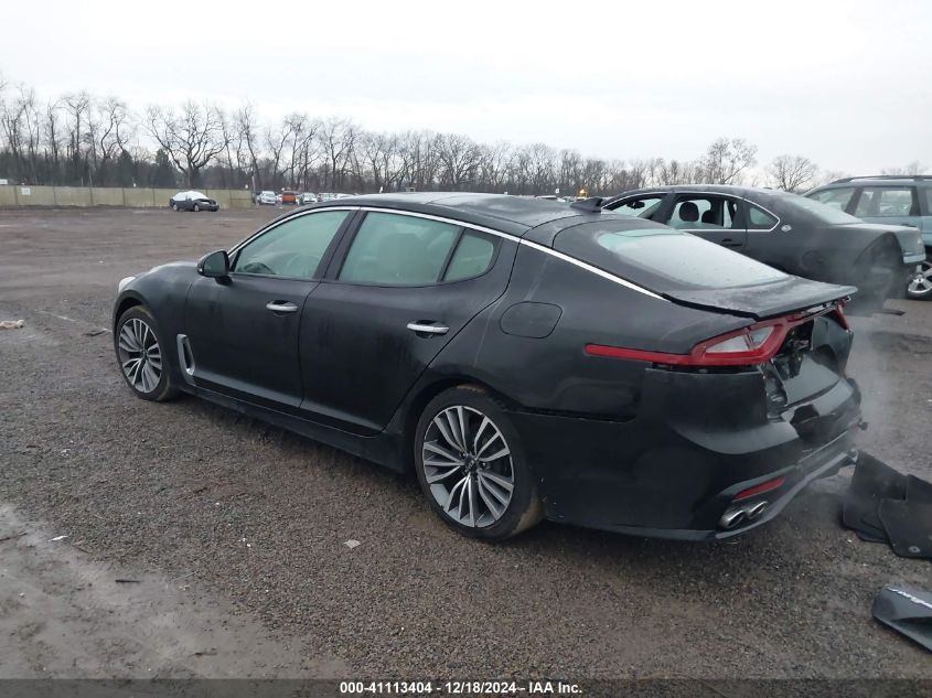 2018 Kia Stinger Premium VIN: KNAE25LAXJ6024576 Lot: 41113404