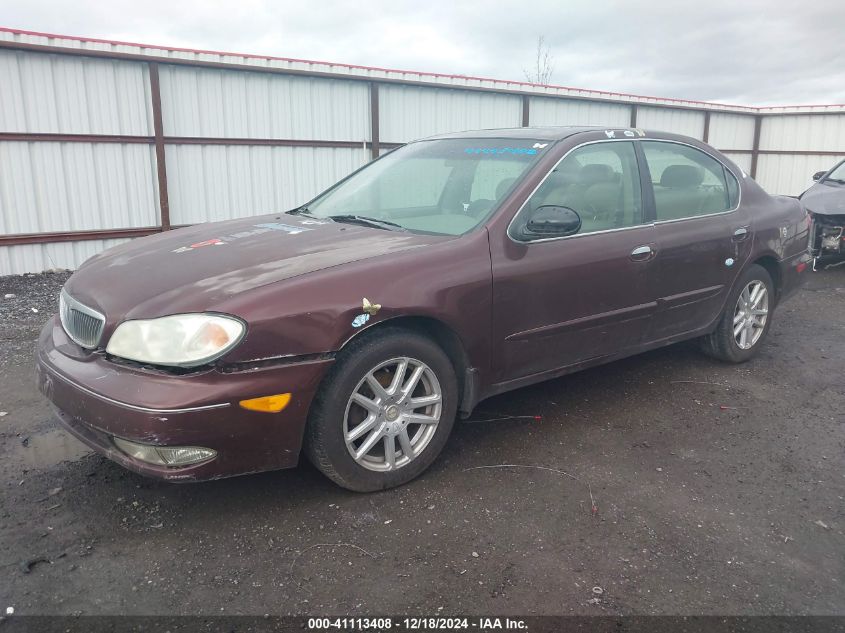 2000 Infiniti I30 Luxury/Touring VIN: JNKCA31A2YT122838 Lot: 41113408