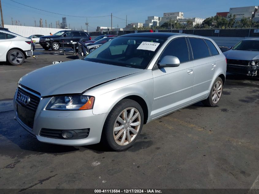 2009 Audi A3 2.0T VIN: WAUHE78P39A070160 Lot: 41113584