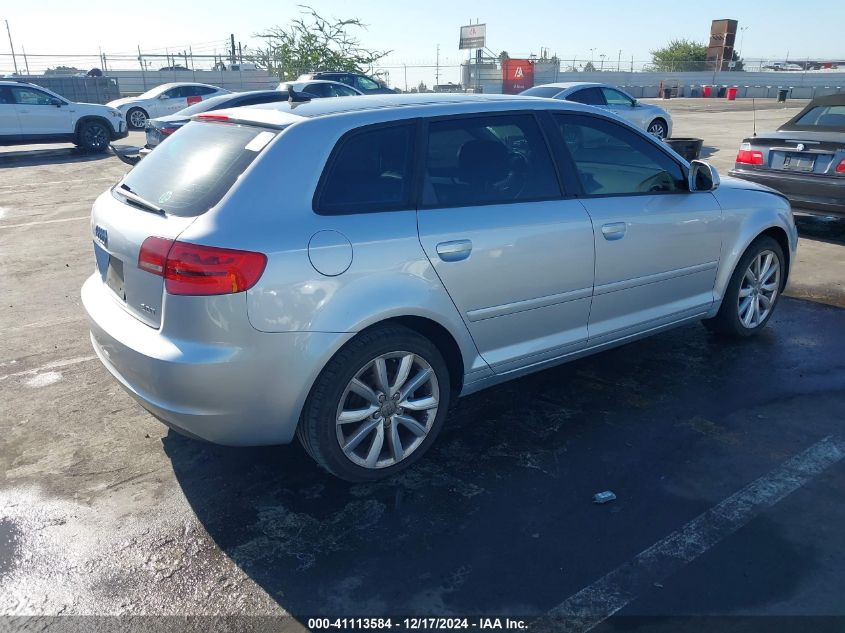 2009 Audi A3 2.0T VIN: WAUHE78P39A070160 Lot: 41113584