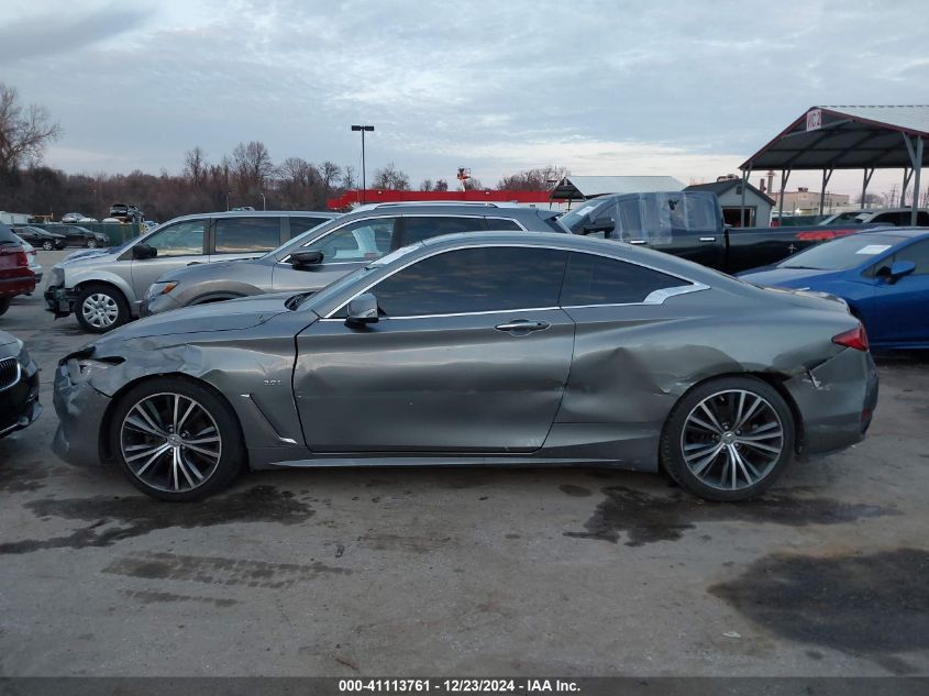 2018 Infiniti Q60 3.0T Luxe VIN: JN1EV7EL4JM391783 Lot: 41113761