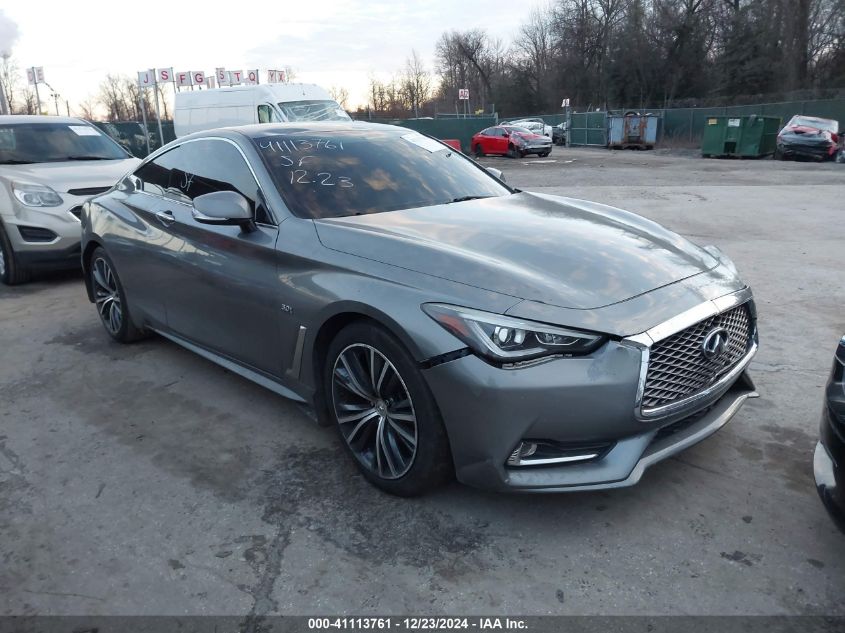 2018 Infiniti Q60 3.0T Luxe VIN: JN1EV7EL4JM391783 Lot: 41113761