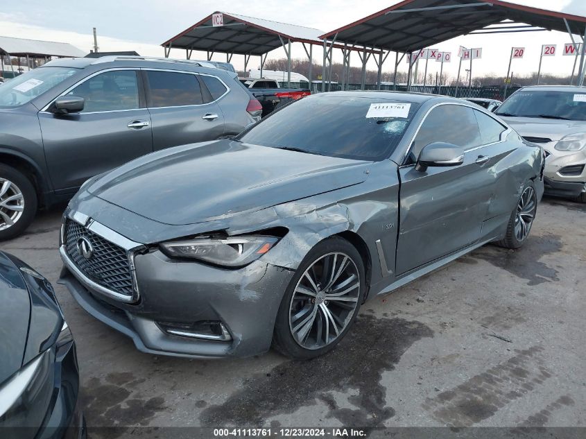 2018 Infiniti Q60 3.0T Luxe VIN: JN1EV7EL4JM391783 Lot: 41113761