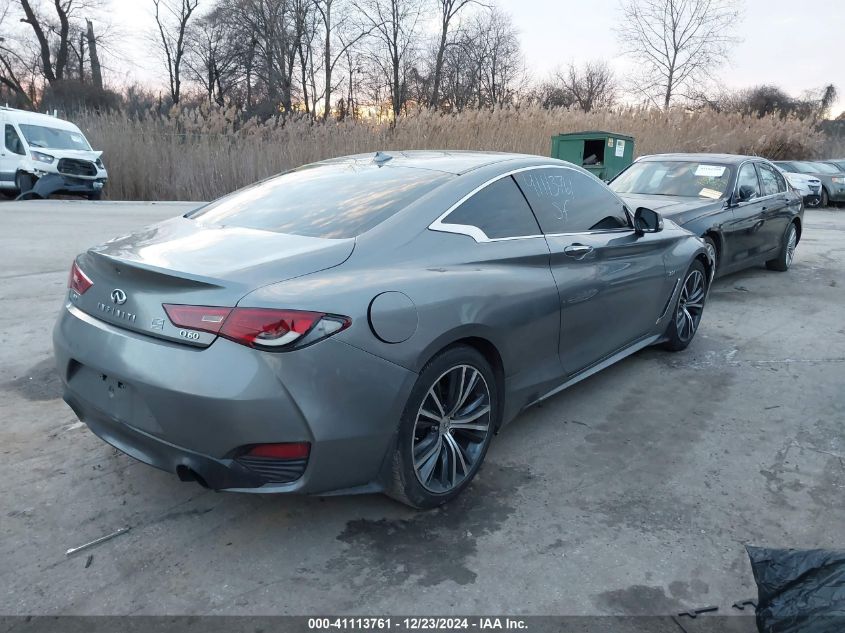 2018 Infiniti Q60 3.0T Luxe VIN: JN1EV7EL4JM391783 Lot: 41113761