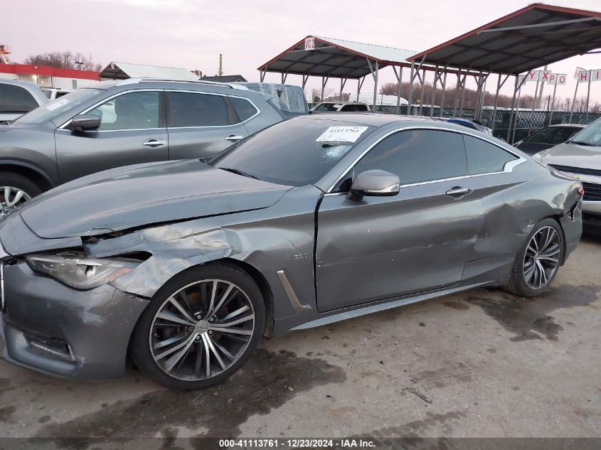 2018 Infiniti Q60 3.0T Luxe VIN: JN1EV7EL4JM391783 Lot: 41113761