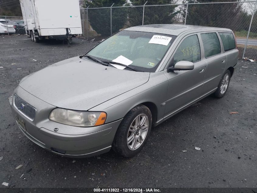 2006 Volvo V70 2.4 VIN: YV1SW640X62590834 Lot: 41113922