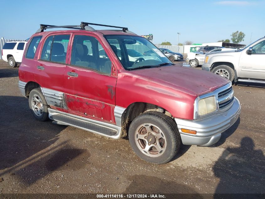 2001 Chevrolet Tracker Hard Top Lt VIN: 2CNBJ634916925372 Lot: 41114116