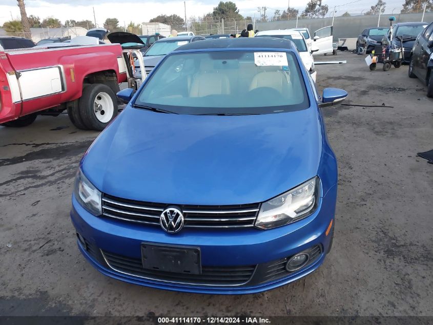 2012 Volkswagen Eos Komfort VIN: WVWBW7AH0CV000883 Lot: 41114170