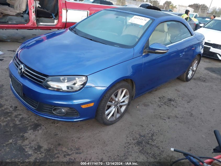 2012 Volkswagen Eos Komfort VIN: WVWBW7AH0CV000883 Lot: 41114170