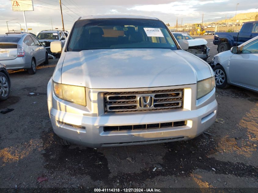 2006 Honda Ridgeline Rtl VIN: 2HJYK16536H533434 Lot: 41114318