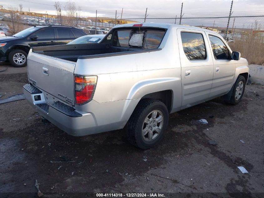 2006 Honda Ridgeline Rtl VIN: 2HJYK16536H533434 Lot: 41114318