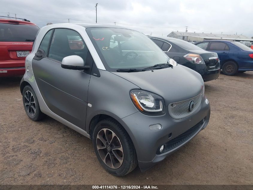 2016 Smart Fortwo Passion/Prime/Proxy/Pure VIN: WMEFJ5DA0GK056480 Lot: 41114376