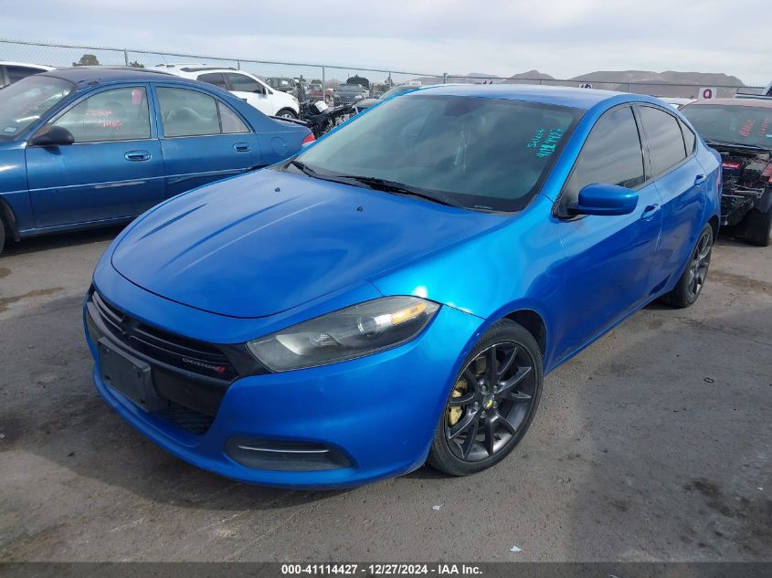 2015 Dodge Dart Se VIN: 1C3CDFAA6FD391950 Lot: 41114427