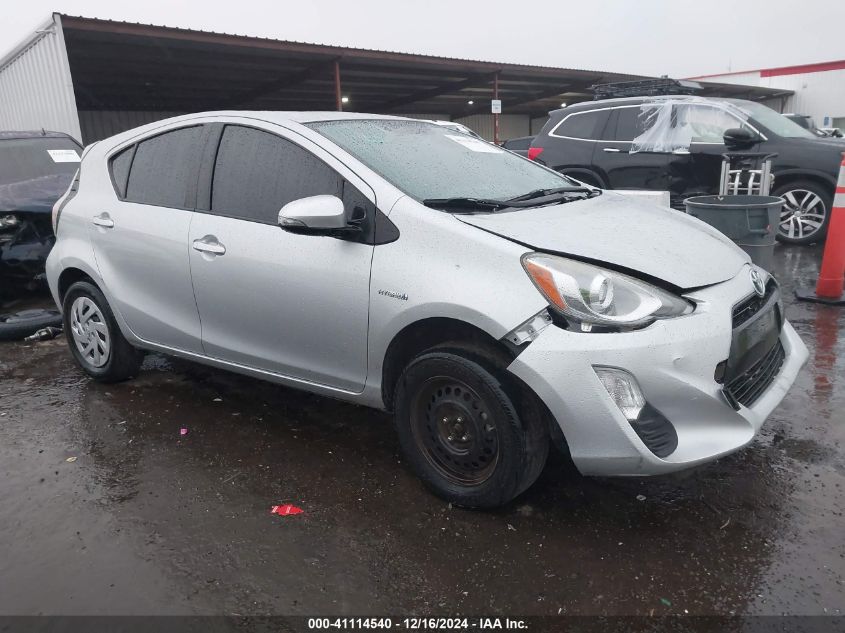 2016 Toyota Prius C Two VIN: JTDKDTB3XG1122309 Lot: 41114540