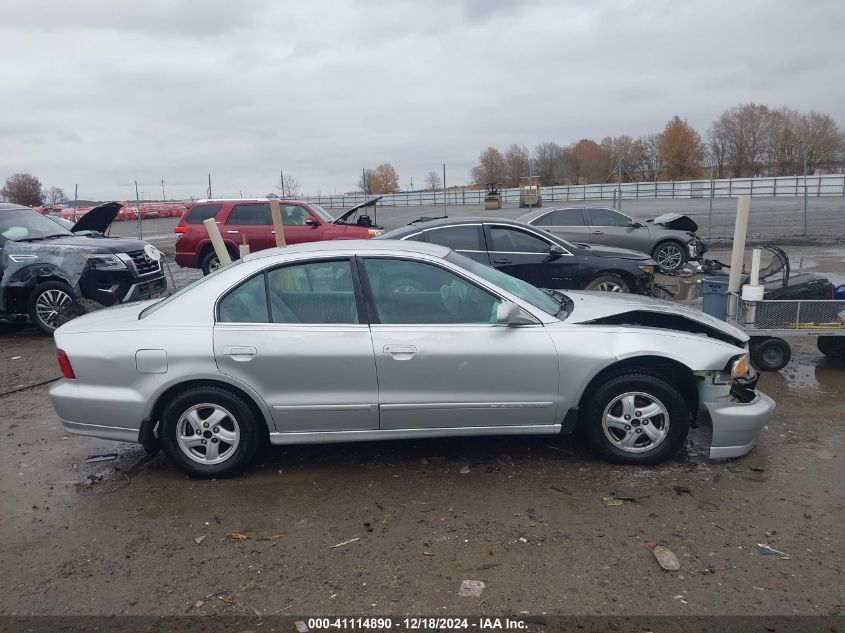 2001 Mitsubishi Galant Es VIN: 4A3AA46G81E021886 Lot: 41114890