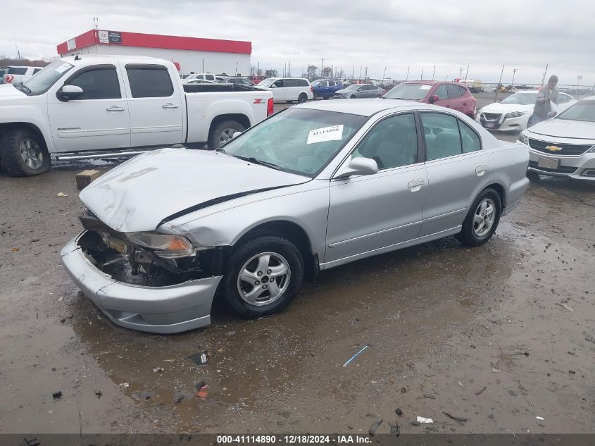 2001 Mitsubishi Galant Es VIN: 4A3AA46G81E021886 Lot: 41114890