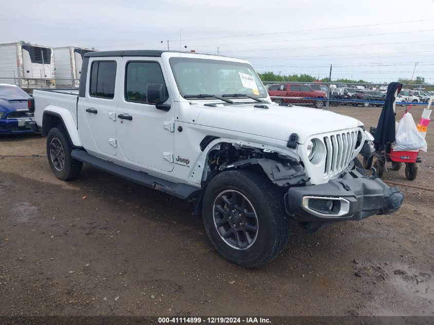 2023 Jeep Gladiator Overland 4X4 VIN: 1C6HJTFG1PL548689 Lot: 41114899