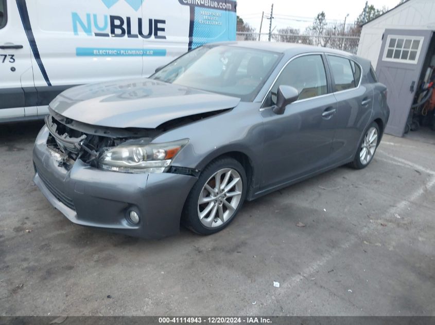 2012 Lexus Ct 200 VIN: JTHKD5BH3C2111257 Lot: 41114943