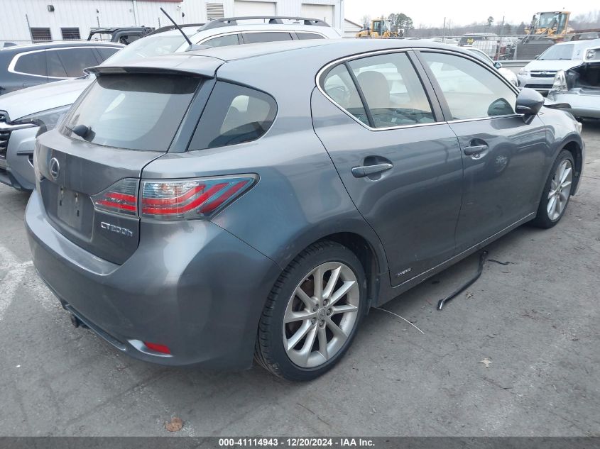 2012 Lexus Ct 200 VIN: JTHKD5BH3C2111257 Lot: 41114943