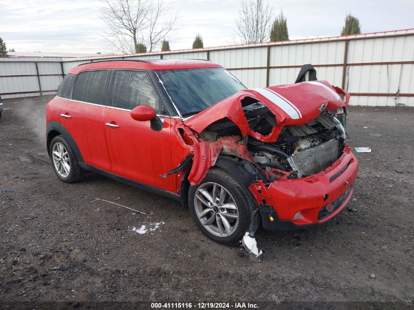 2014 Mini Countryman Cooper S VIN: WMWZC5C54EWP37187 Lot: 41115116