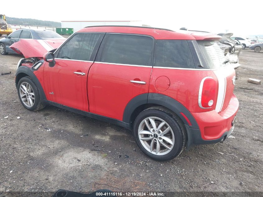 2014 Mini Countryman Cooper S VIN: WMWZC5C54EWP37187 Lot: 41115116