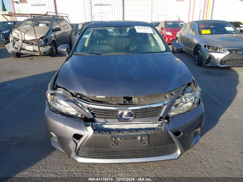 2015 Lexus Ct 200H VIN: JTHKD5BH2F2221706 Lot: 41115374