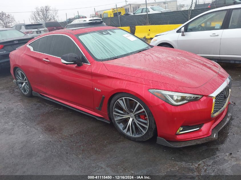 2019 Infiniti Q60 3.0T Red Sport 400 VIN: JN1FV7EL1KM440024 Lot: 41115450