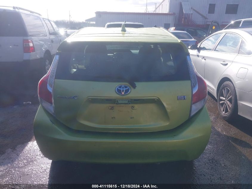 2015 Toyota Prius C Two VIN: JTDKDTB36F1103657 Lot: 41115615