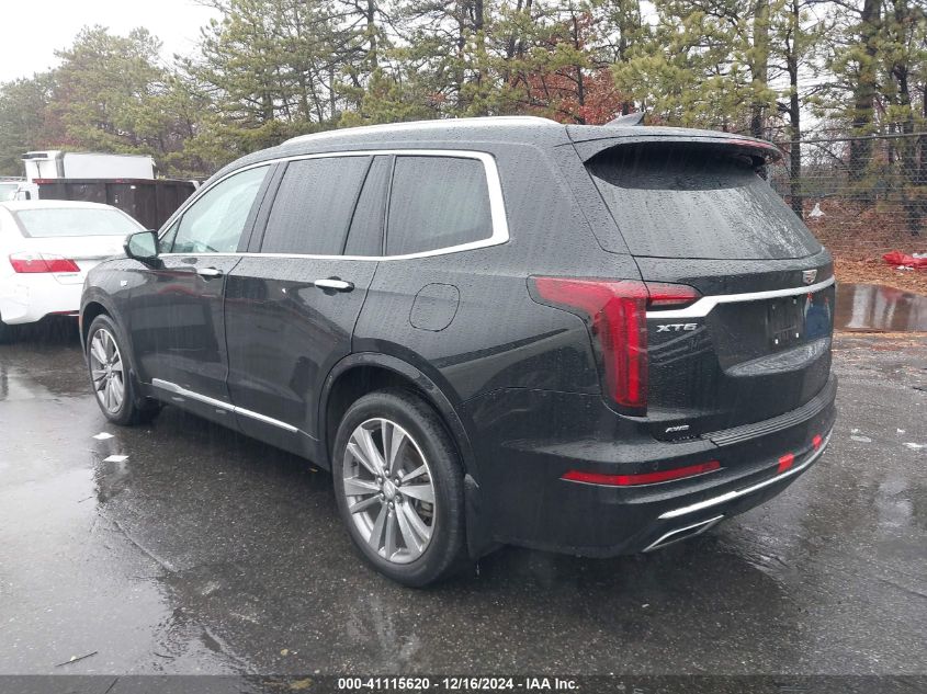 2022 Cadillac Xt6 Awd Premium Luxury VIN: 1GYKPDRS8NZ161368 Lot: 41115620