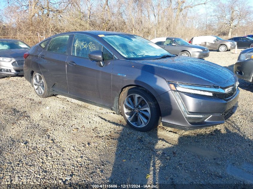 2018 Honda Clarity Touring VIN: JHMZC5F36JC001603 Lot: 41115686