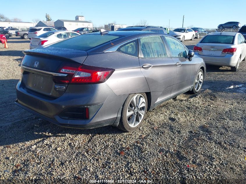 2018 Honda Clarity Touring VIN: JHMZC5F36JC001603 Lot: 41115686