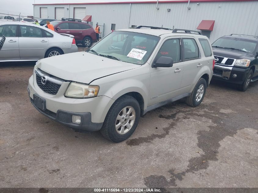 2008 Mazda Tribute S Sport VIN: 4F2CZ06138KM00945 Lot: 41115694