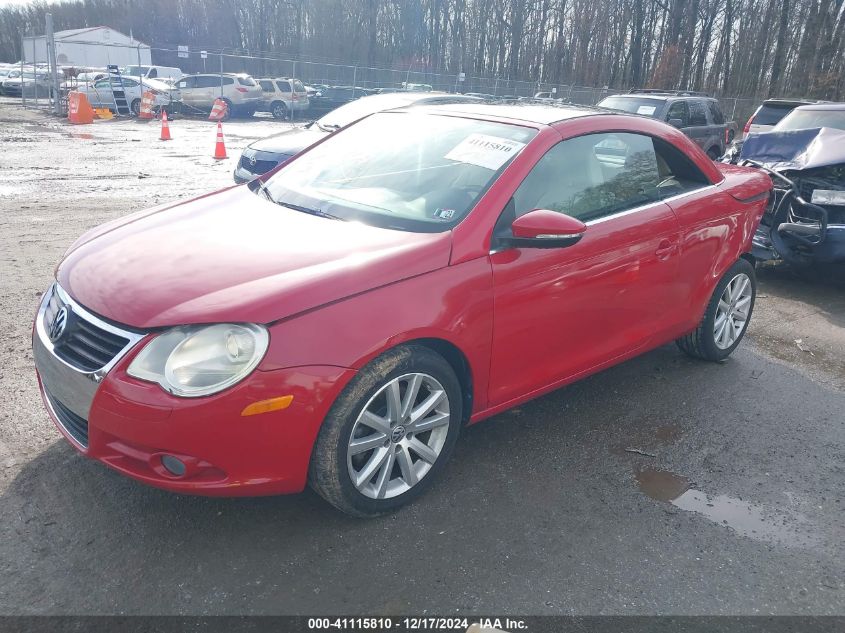 2010 Volkswagen Eos Komfort VIN: WVWBA7AH8AV011481 Lot: 41115810