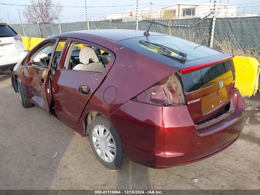 2011 Honda Insight Lx VIN: JHMZE2H56BS008940 Lot: 41115864