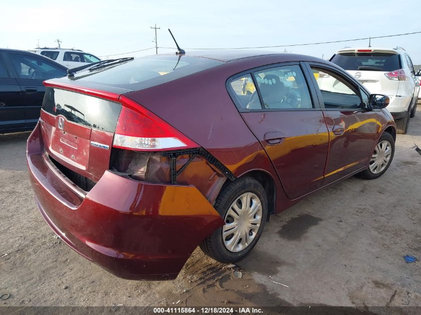 2011 Honda Insight Lx VIN: JHMZE2H56BS008940 Lot: 41115864