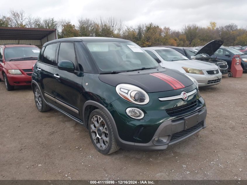 2014 Fiat 500L Trekking VIN: ZFBCFADH1EZ014013 Lot: 41115898