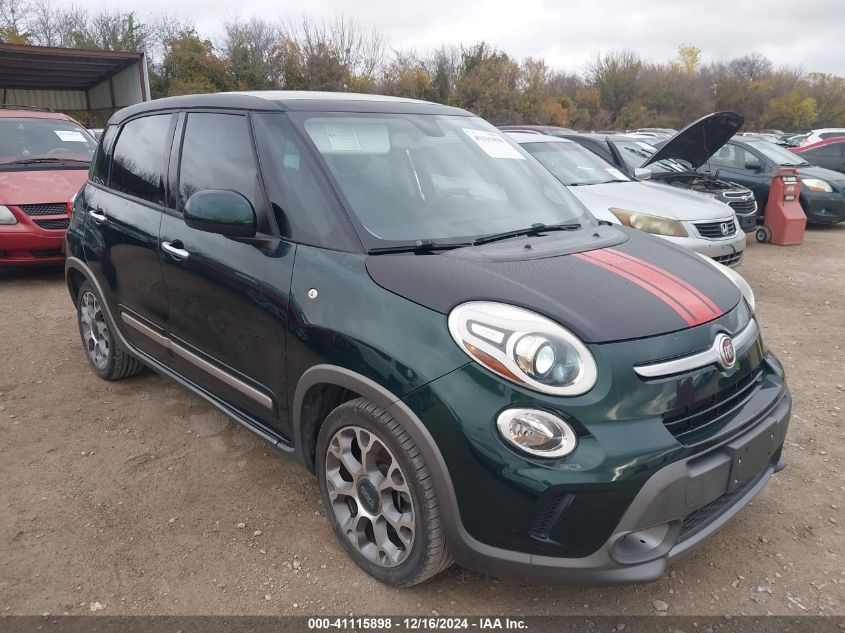 2014 Fiat 500L Trekking VIN: ZFBCFADH1EZ014013 Lot: 41115898