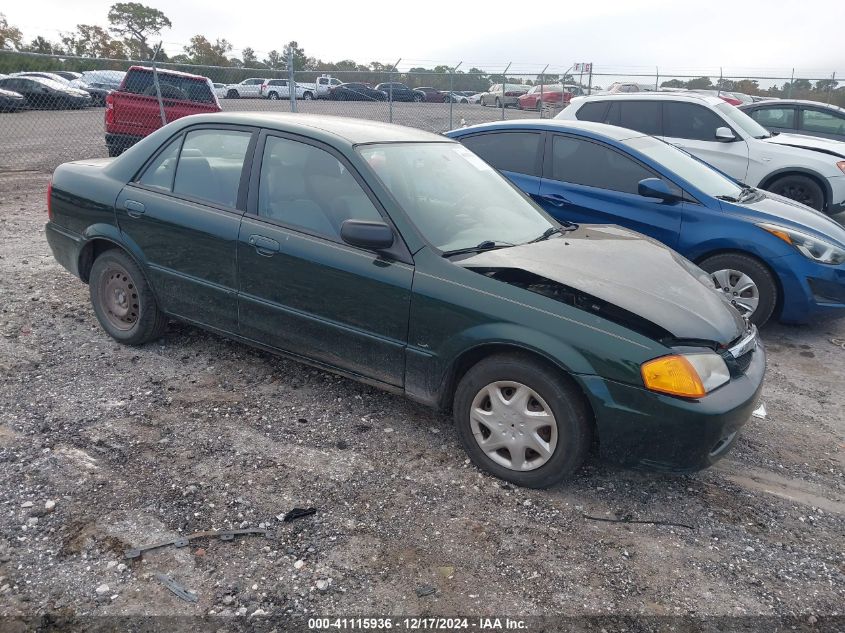 1999 Mazda Protege Dx/Lx VIN: JM1BJ2227X0125801 Lot: 41115936