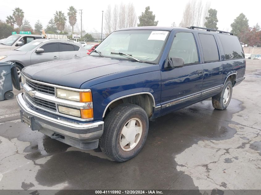 1996 Chevrolet Suburban K1500 VIN: 3GNFK16R3TG156041 Lot: 41115992