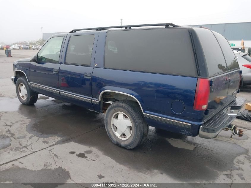 1996 Chevrolet Suburban K1500 VIN: 3GNFK16R3TG156041 Lot: 41115992