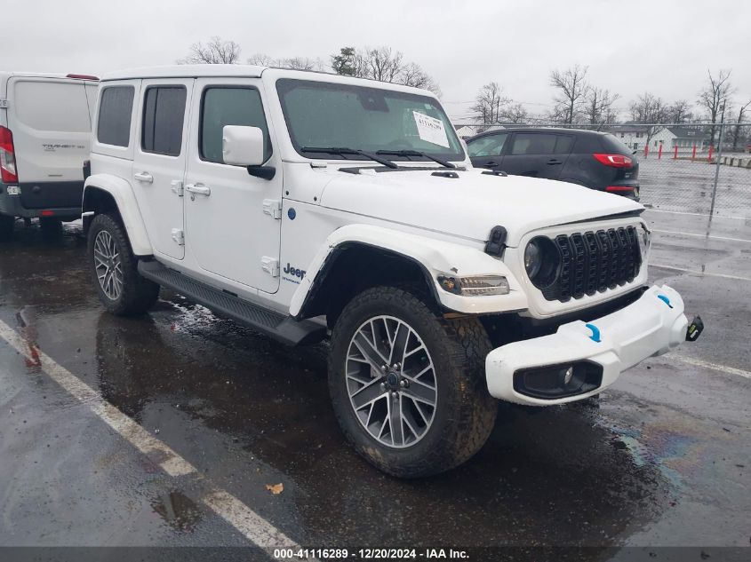 2024 Jeep Wrangler 4Xe Summit 4Xe VIN: 1C4RJXU6XRW209302 Lot: 41116289