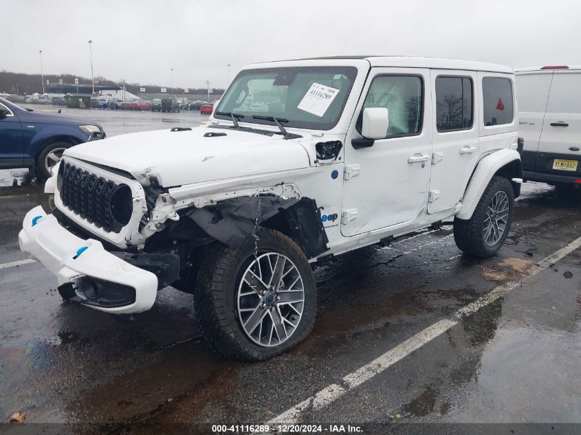 2024 Jeep Wrangler 4Xe Summit 4Xe VIN: 1C4RJXU6XRW209302 Lot: 41116289