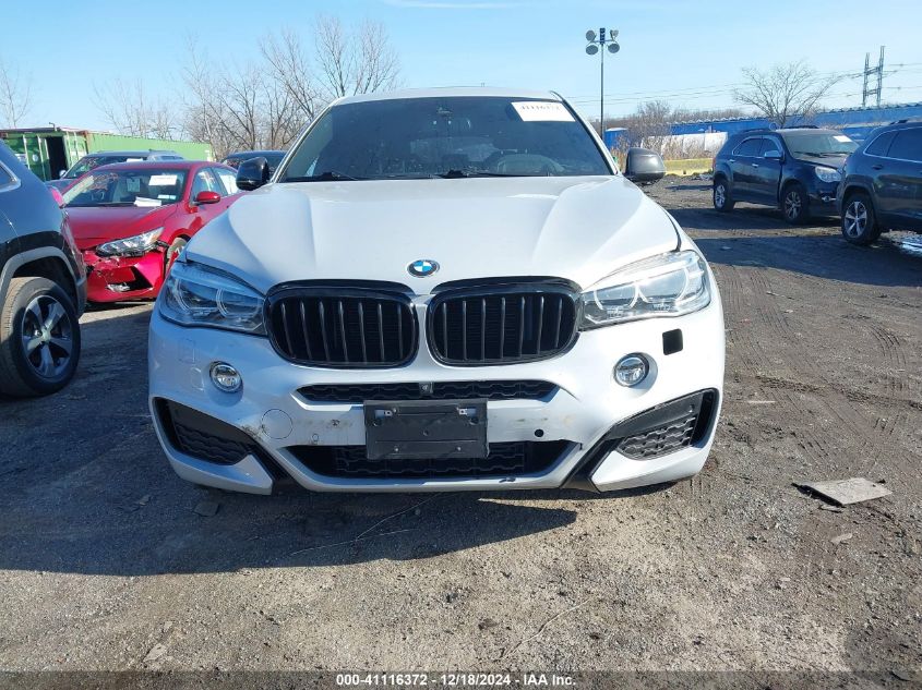 2016 BMW X6 xDrive35I VIN: 5UXKU2C51G0N83834 Lot: 41116372