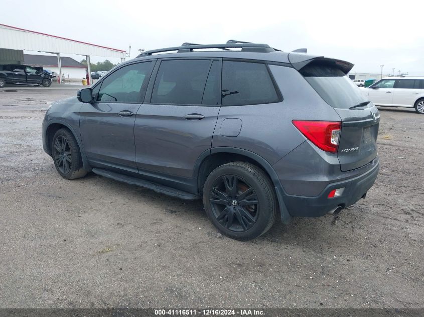 2021 Honda Passport 2Wd Sport VIN: 5FNYF7H20MB008591 Lot: 41116511