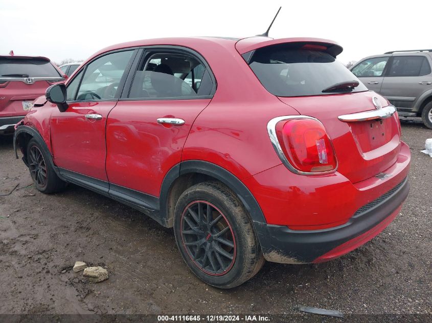 2016 Fiat 500X Easy VIN: ZFBCFXBT1GP367764 Lot: 41116645