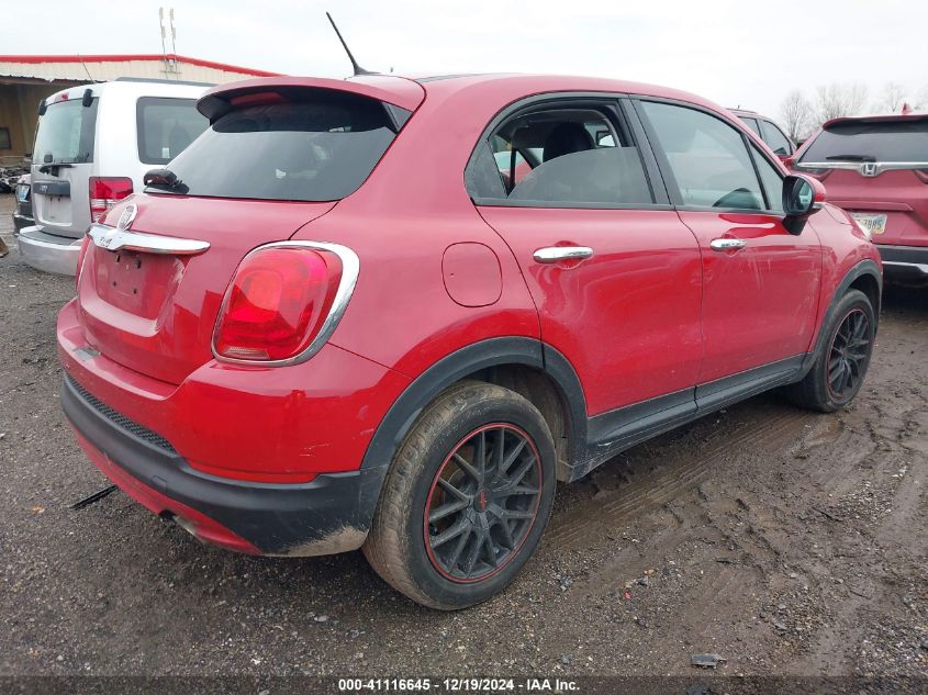 2016 Fiat 500X Easy VIN: ZFBCFXBT1GP367764 Lot: 41116645