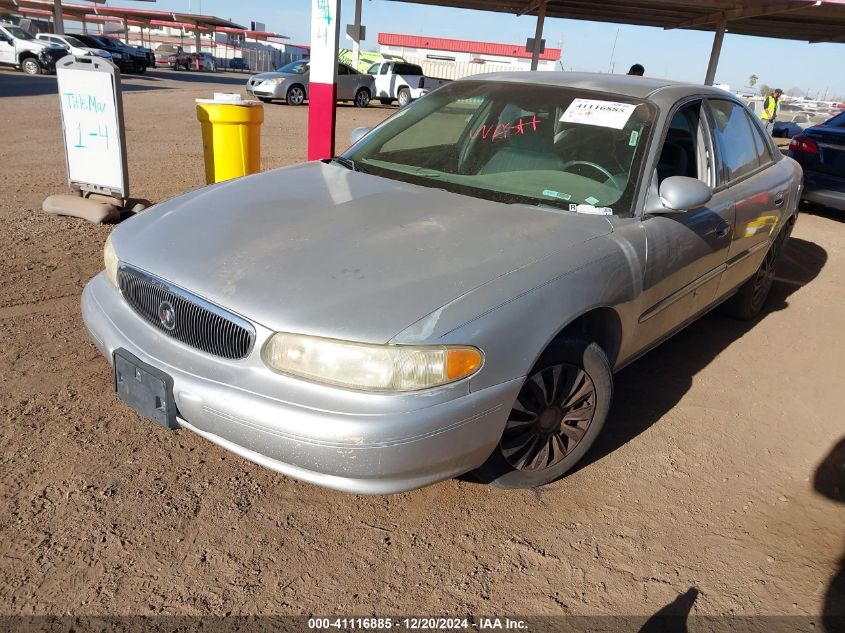 2005 Buick Century VIN: 2G4WS52J151139312 Lot: 41116885